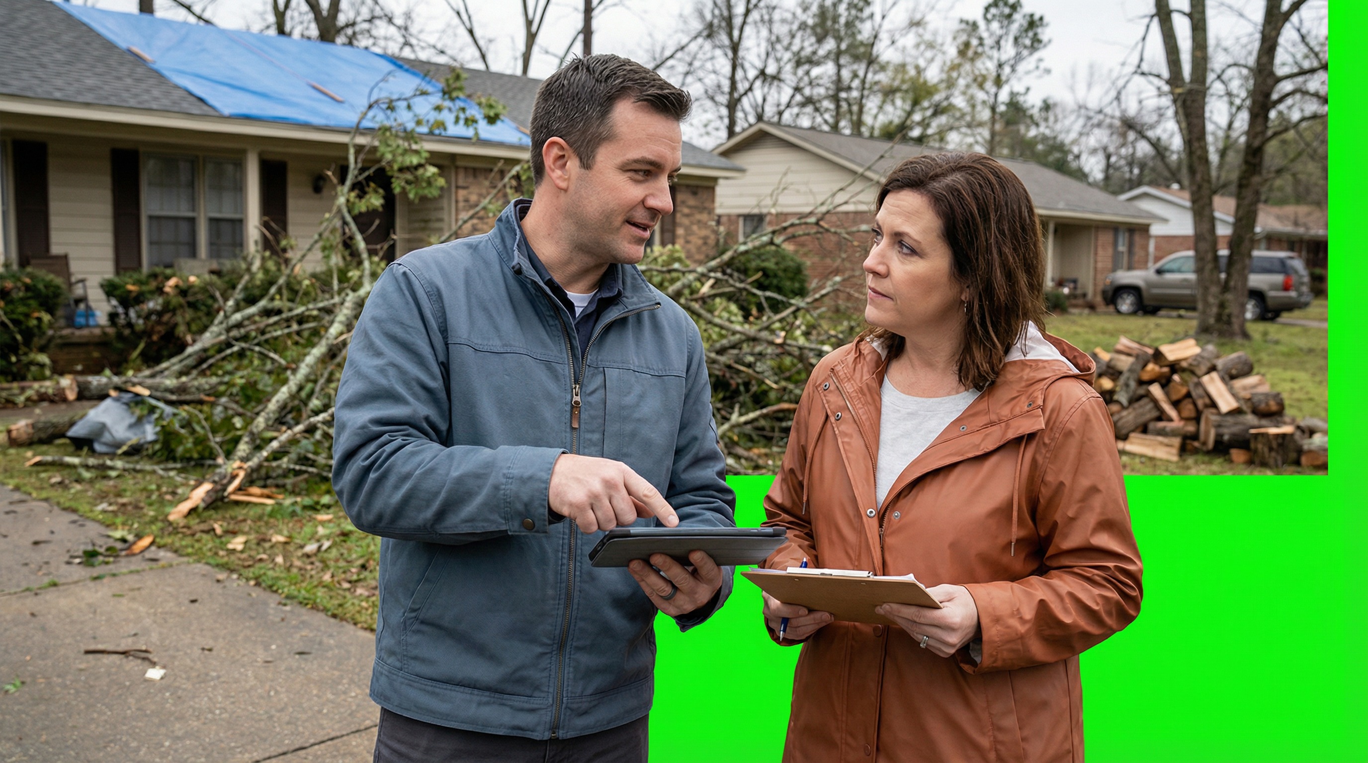 Reach Summit Disaster Cleanup for local emergency storm support.