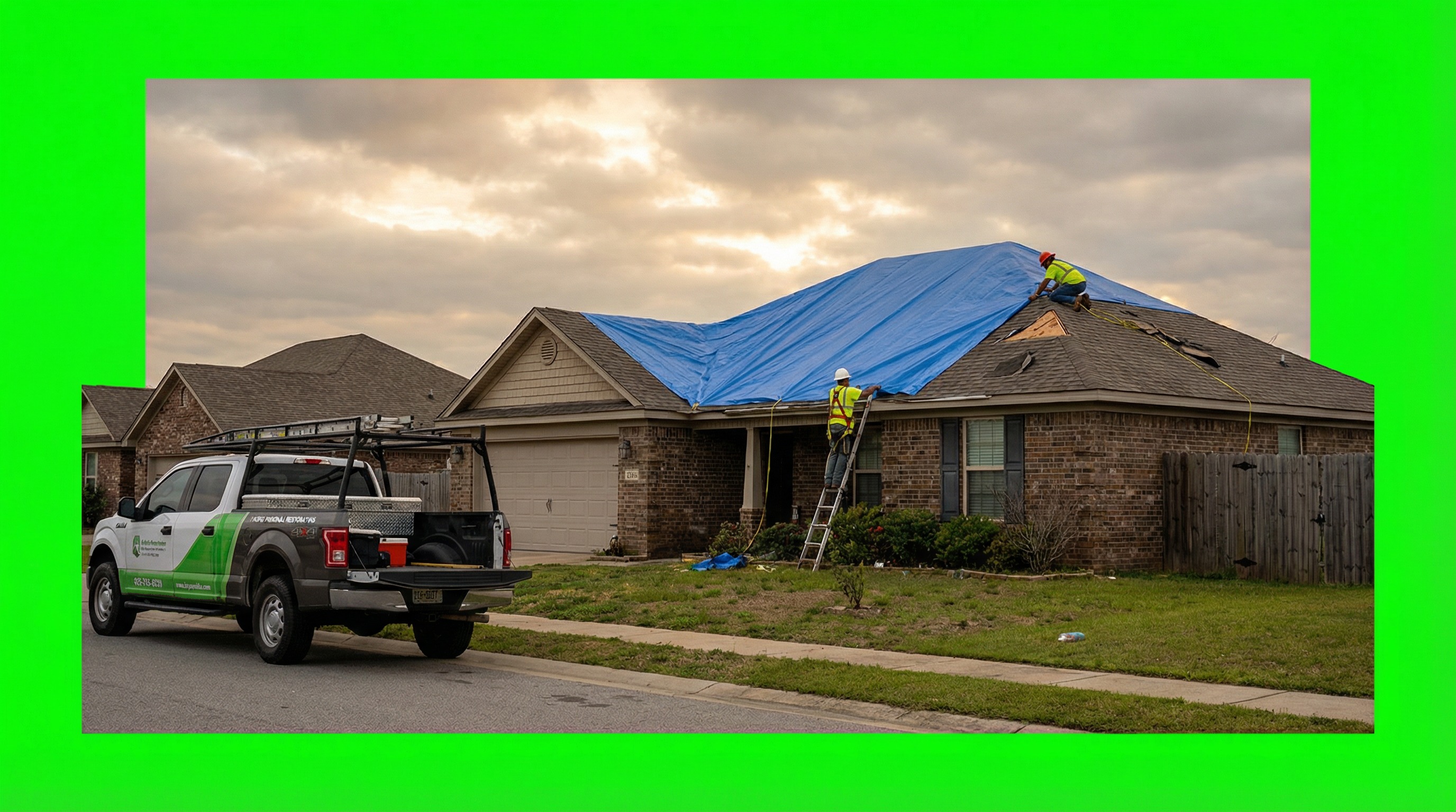 Disaster cleanup in Maumelle, AR with fast local storm response.